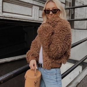 ASTR The Label Phoenix Jacket Mocha